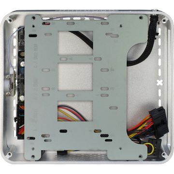 Carcasa Inter-Tech Mini ITX Q-6, Silver