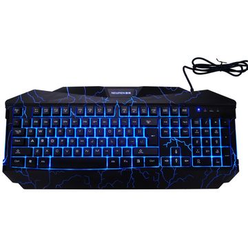 Tastatura Newmen GL800 Gaming iluminata LED, USB
