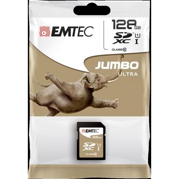 Card memorie EMTEC ECMSD128GXC10, SDXC 128GB 300x, clasa 10