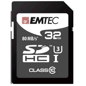Card memorie EMTEC ECMSD32GHC10PL, SDHC 32GB UHS-3 Platinium, class 10