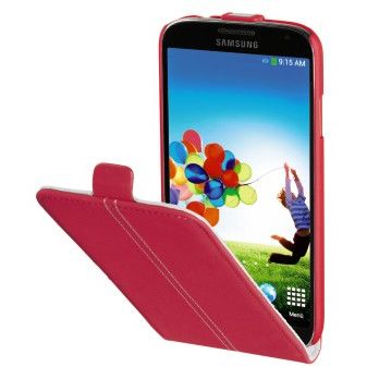 Husa Hama 122915 husa Smart Case Nubuck pentru Galaxy S4, rosie