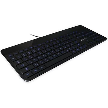 Tastatura Canyon CNS-HKB5US Slim Multimedia, iluminata, USB