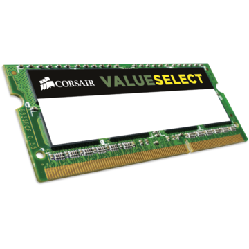 Memorie laptop Corsair CMSO4GX3M1C1600C11, 4GB DDR3 SODIMM 1600MHz