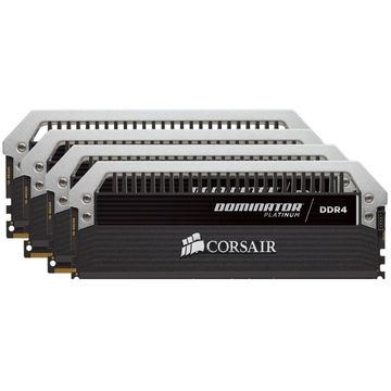 Memorie Corsair CMD32GX4M4A2400C14, Dominator Platinum 4x8GB DDR4 2400MHz CL14