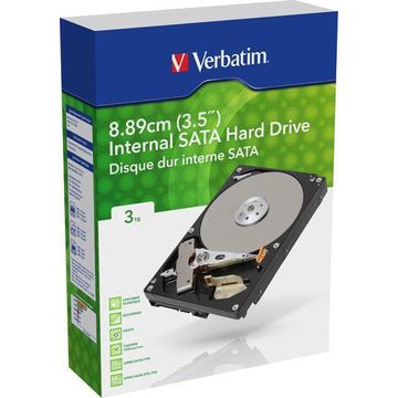 Hard disk Verbatim 53166, 3TB SATA3, 3.5 inch, 7200rpm