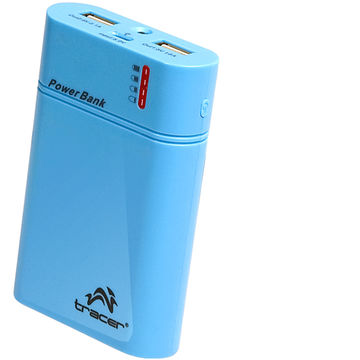 Baterie externa Tracer acumulator extern TRABAT44381 Power Bank 8400 mAh, albastru