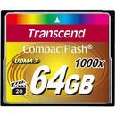 Card memorie Transcend TS64GCF1000 64GB Compact Flash 1000x