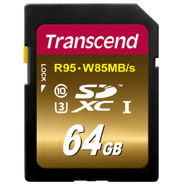 Card memorie Transcend TS64GSDU3X SDXC 64GB Class10 UHS-I U3