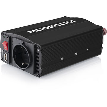 Modecom invertor de tensiune MC C030 12V-230V 300W, negru