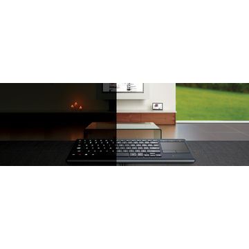 Tastatura Logitech Wireless K830 iluminata cu touchpad