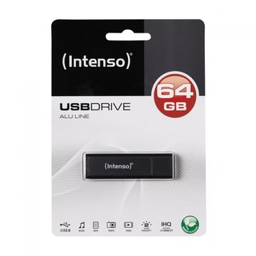 Memorie USB Intenso memorie USB 2.0 Alu Line 64GB, Gri