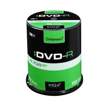 Intenso DVD-R 4.7GB, 16x, 100 buc
