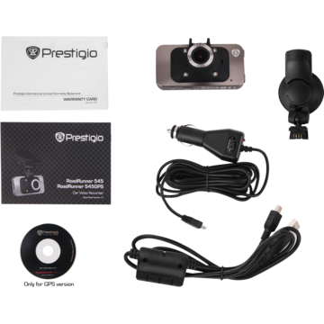 Camera video auto Prestigio RoadRunner 545 cu GPS, Full HD, 2.7 inch LCD