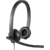 Casti Logitech H570e USB Stereo Headset cu microfon, negre