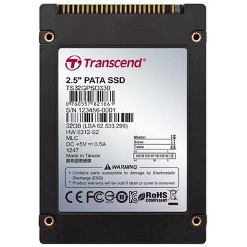 SSD Transcend TS32GPSD330 PATA 32GB SSD, 2.5 inch, MLC