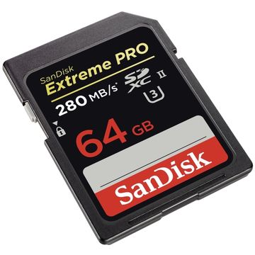 Card memorie SanDisk SDSDXPB-064G-G46, SDXC Extreme Pro 64GB