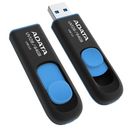 Memorie USB Adata memorie USB 3.0 UV128 64GB, negru cu albastru