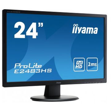 Monitor LED Iiyama Prolite E2483HS-B1, 24 inch, 1920 x 1080 Full HD