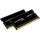 Memorie laptop Kingston HX316LS9IBK2/8 HyperX Impact, 2x4GB DDR3 1600MHz CL9 SODIMM