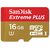 Card memorie SanDisk SDSDQX-016G-U46A, Extreme Plus micro SDHC 16GB UHS-I