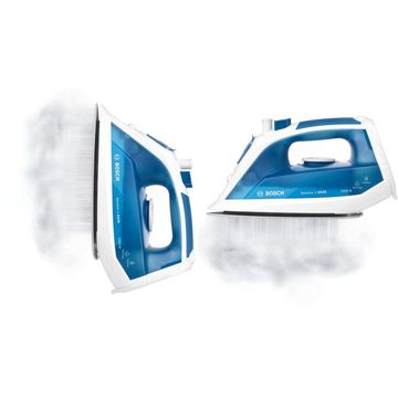 Fier de calcat Bosch TDA1023010, 2300 W, alb/ albastru