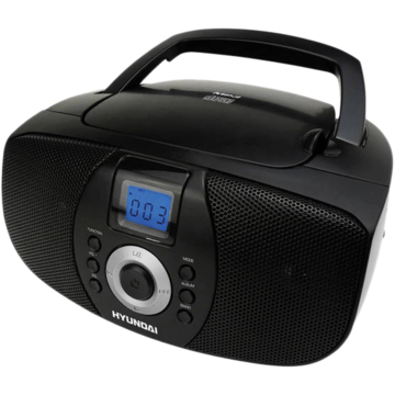 Hyundai Radio/CD Player Boombox TRC567A3, negru