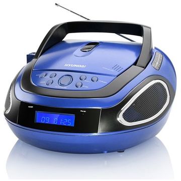 Hyundai Radio/CD Player Boombox TRC512AU3B, albastru
