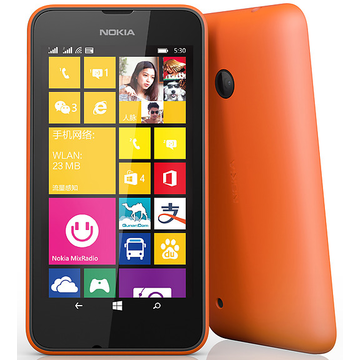 Smartphone Nokia Lumia 530 Dual SIM, Orange