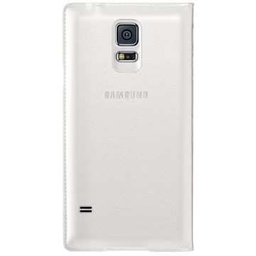 Husa Samsung husa S-View EF-CG900BWEGWW pentru Galaxy S5, alba