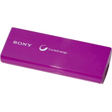 Baterie externa Sony acumulator extern Power Bank CP-V3V, 2800mAh, Violet