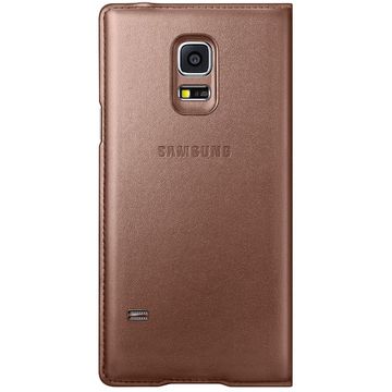 Husa Samsung husa Flip EF-FG800BFEGWW pentru Galaxy S5 Mini, Rose Gold