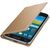 Husa Samsung husa Flip EF-FG800BDEGWW pentru Galaxy S5 Mini, aurie