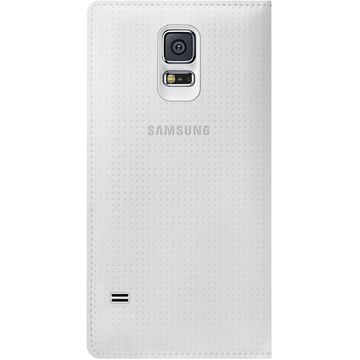 Husa Samsung husa Flip Wallet EF-WG900BHEGWW pentru Galaxy S5 G900, alba