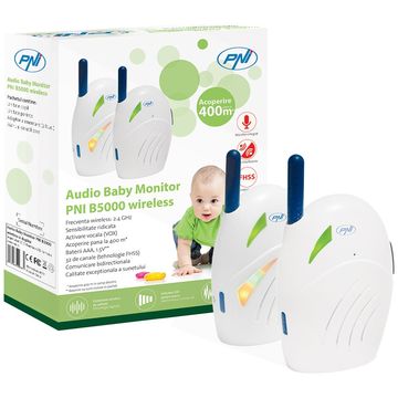 PNI interfon Baby Monitor B5000 wireless si duplex
