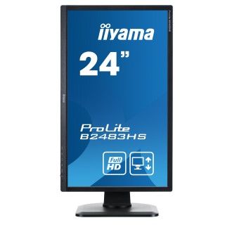 Monitor LED Iiyama Prolite B2483HS-B1, 24 inch, 1920 x 1080 Full HD, boxe