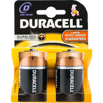 DURACELL baterii Basic D LR20 2buc