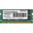 Memorie laptop Patriot Signature 2 GB DDR2, 800 MHz, Non-ECC, CL 6, SODIMM, Non-ECC