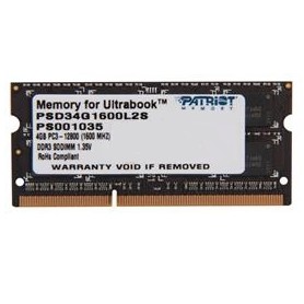 Memorie laptop Signature 4GB DDR3, 1600 MHz, CL 11, SODIMM, NonECC, Ultrabook