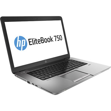 Notebook HP EliteBook 750 G1, procesor Intel Core i5 4210U 1.7GHz, 4GB RAM, 500GB HDD, Windows 8.1