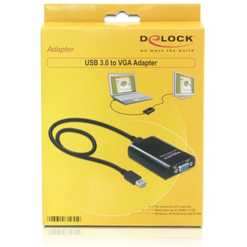 Delock adaptor 61955 de la USB 3.0 la VGA
