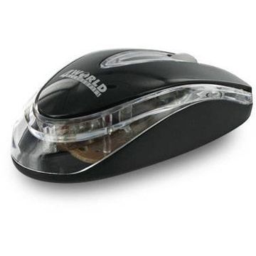 Mouse 4World , 06711, optic, PS2, BASIC1,800 dpi, negru