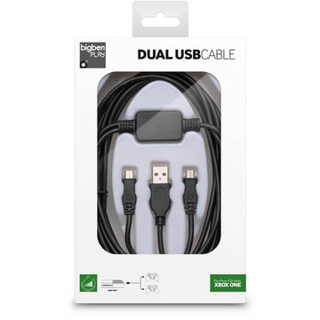 BIGBEN Cablu USB - 2 x micro USB, Xbox One