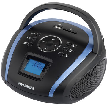 Hyundai Boombox TR1088BT3BBL, USB/SD, tuner FM, Bluetooth
