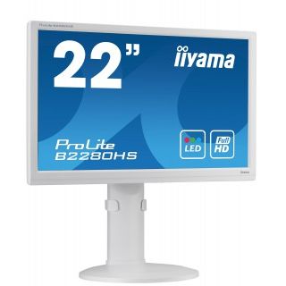 Monitor LED Iiyama Prolite B2280HS-W1, 21.5 inch, 1920 x 1080 Full HD, boxe