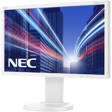 Monitor LED NEC MultiSync E224Wi, 21.5 inch, 1920 x 1080 Full HD, alb