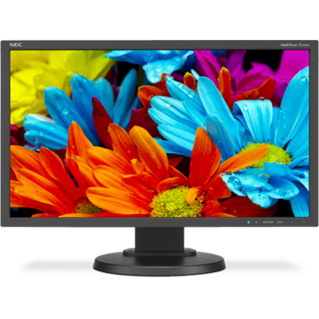 Monitor LED NEC MultiSync E224Wi, 21.5 inch, 1920 x 1080 Full HD, negru