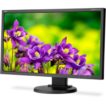 Monitor LED NEC MultiSync E243WMi, 24 inch, 1920 x 1080 Full HD, negru