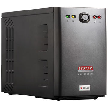 LESTAR S-1550s AVR 2xIEC+2xSCH USB BL, 1500VA, 900W