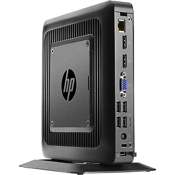 Sistem desktop brand HP t520 Flexible Thin Client, procesor AMD GX-212JC 1.2GHz, 4GB RAM, 16GB SSD, Windows 7