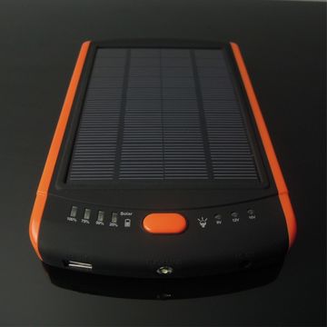 Baterie externa POWERNEED acumulator extern solar Power Bank S23000, 23.000mAh, negru